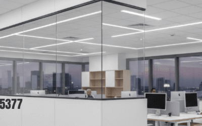 Gypsum Partition Wall Installation for a Modern Office in Dammam