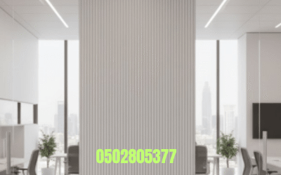 تركيب قاطع جبس لمكتب حديث في الدمام